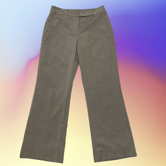 BROWN Wide Leg Flare Dress Pant Trousers Size 8P - Picture 10 of 10